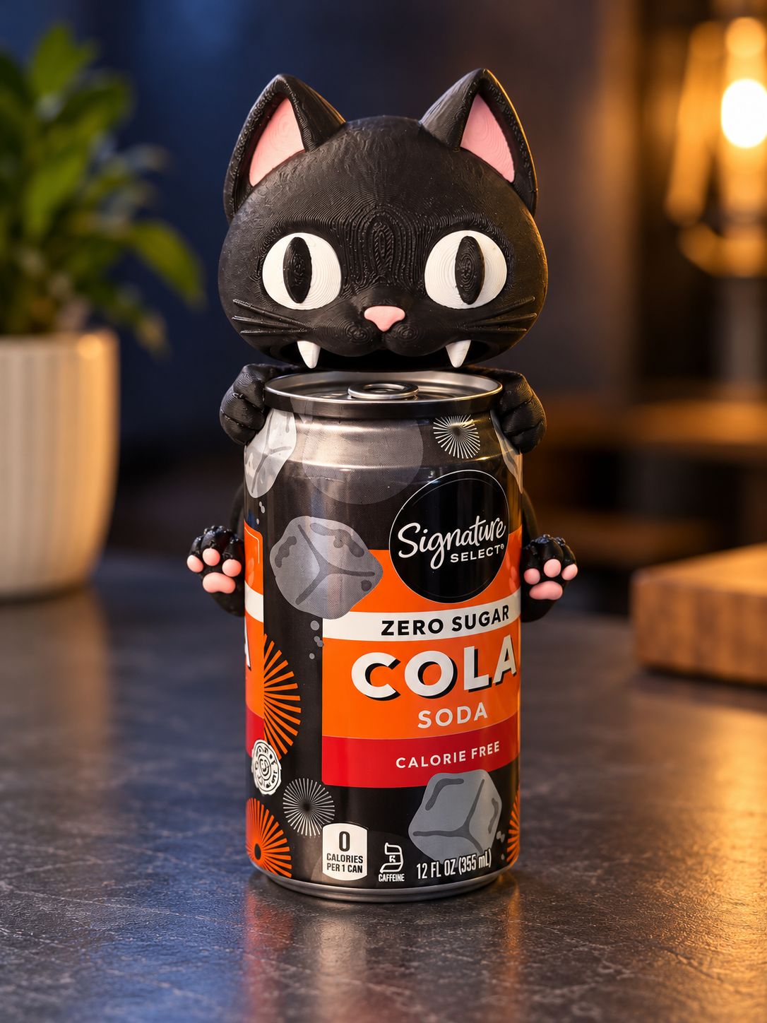 Cat Can Topper
